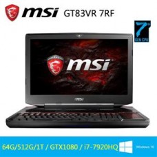 MSI微星 GT83VR 7RF-204TW-BB7792H64G1T0DB10P 18.4吋筆電